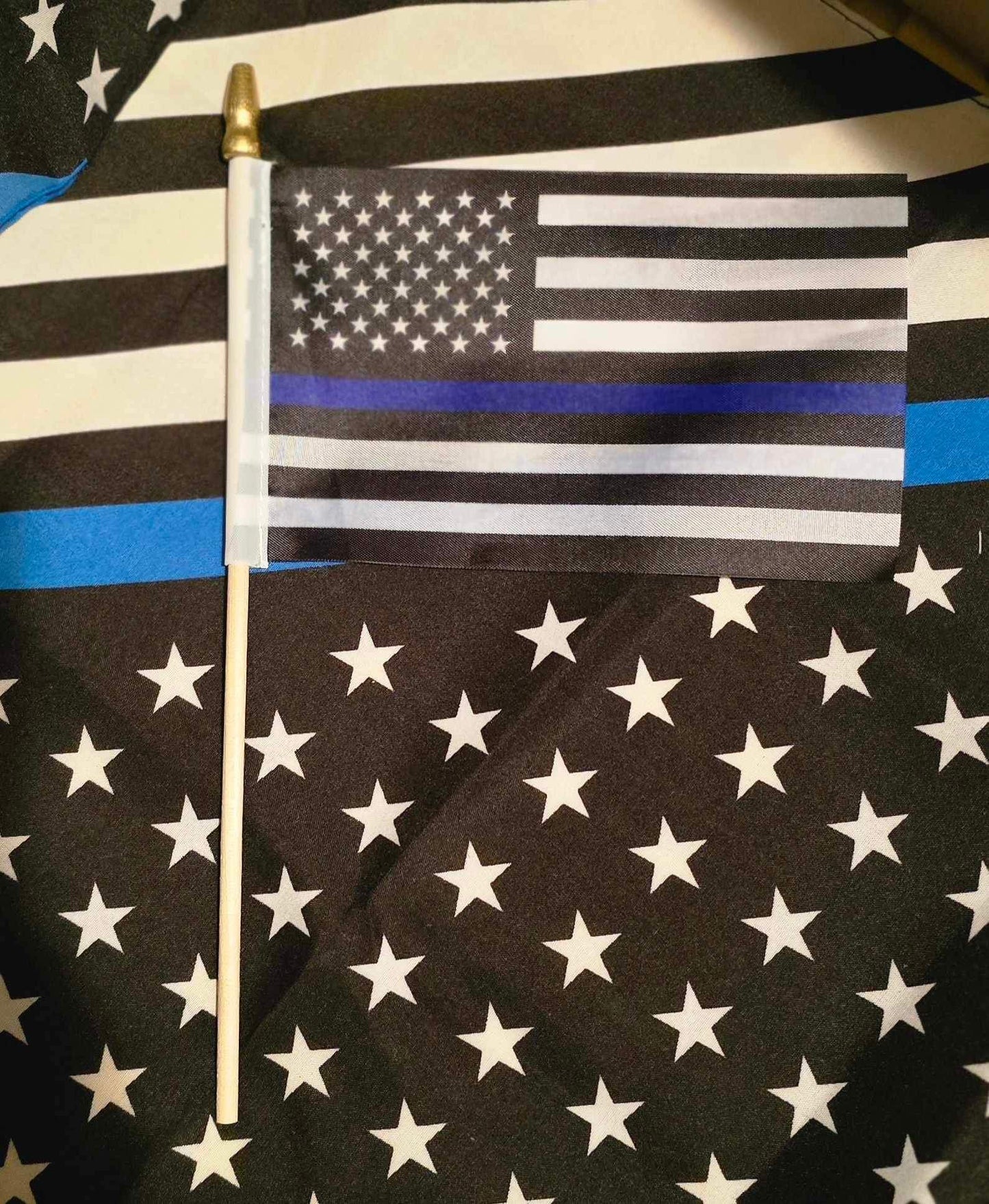 Blue line flag