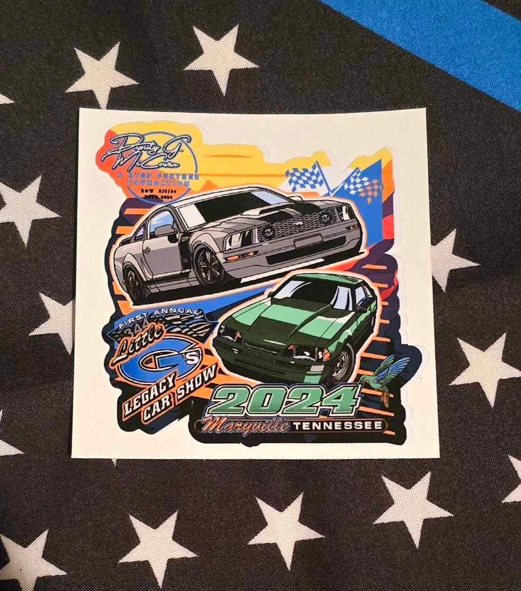 Car Show Sticker