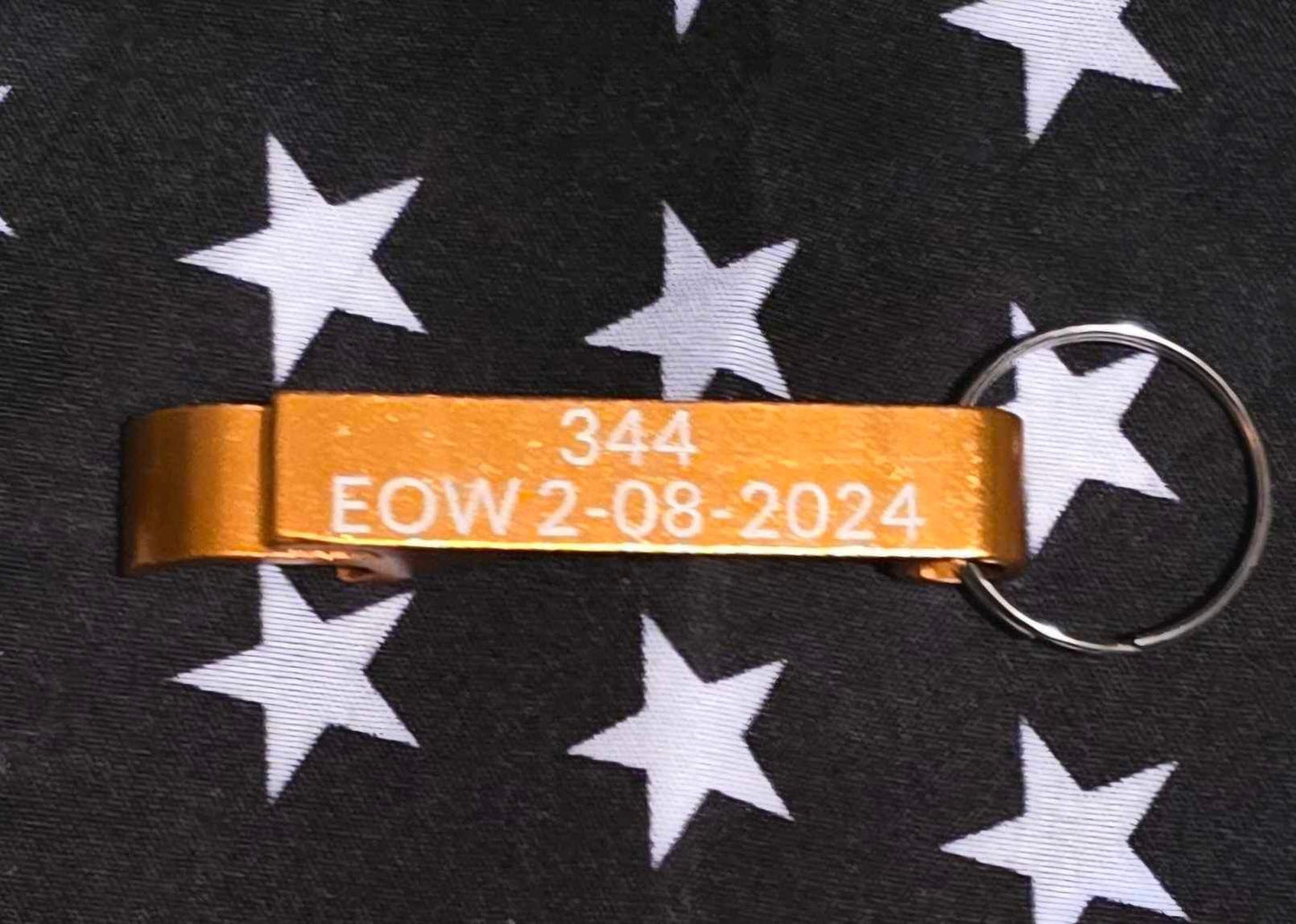Bottle opener key chain