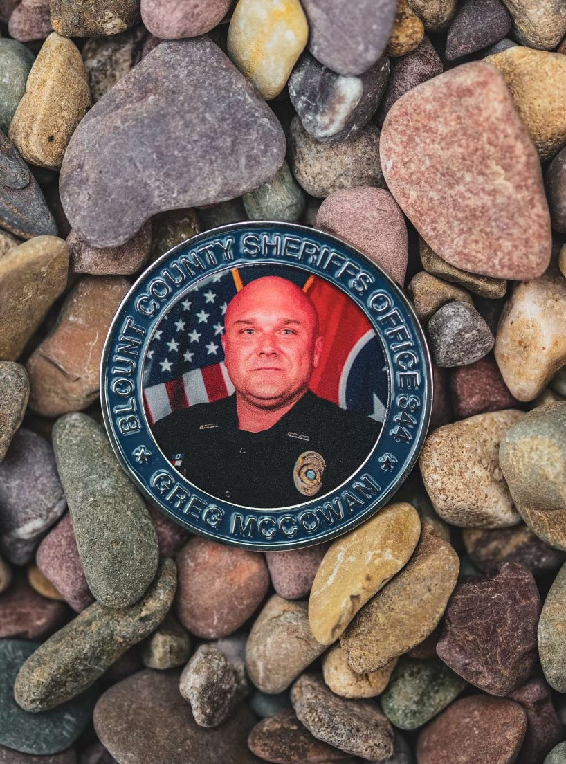 Greg McCowan Memorial Challenge Coins