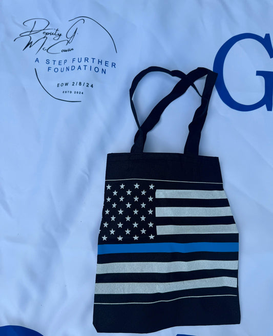 Thin Blue Line Tote