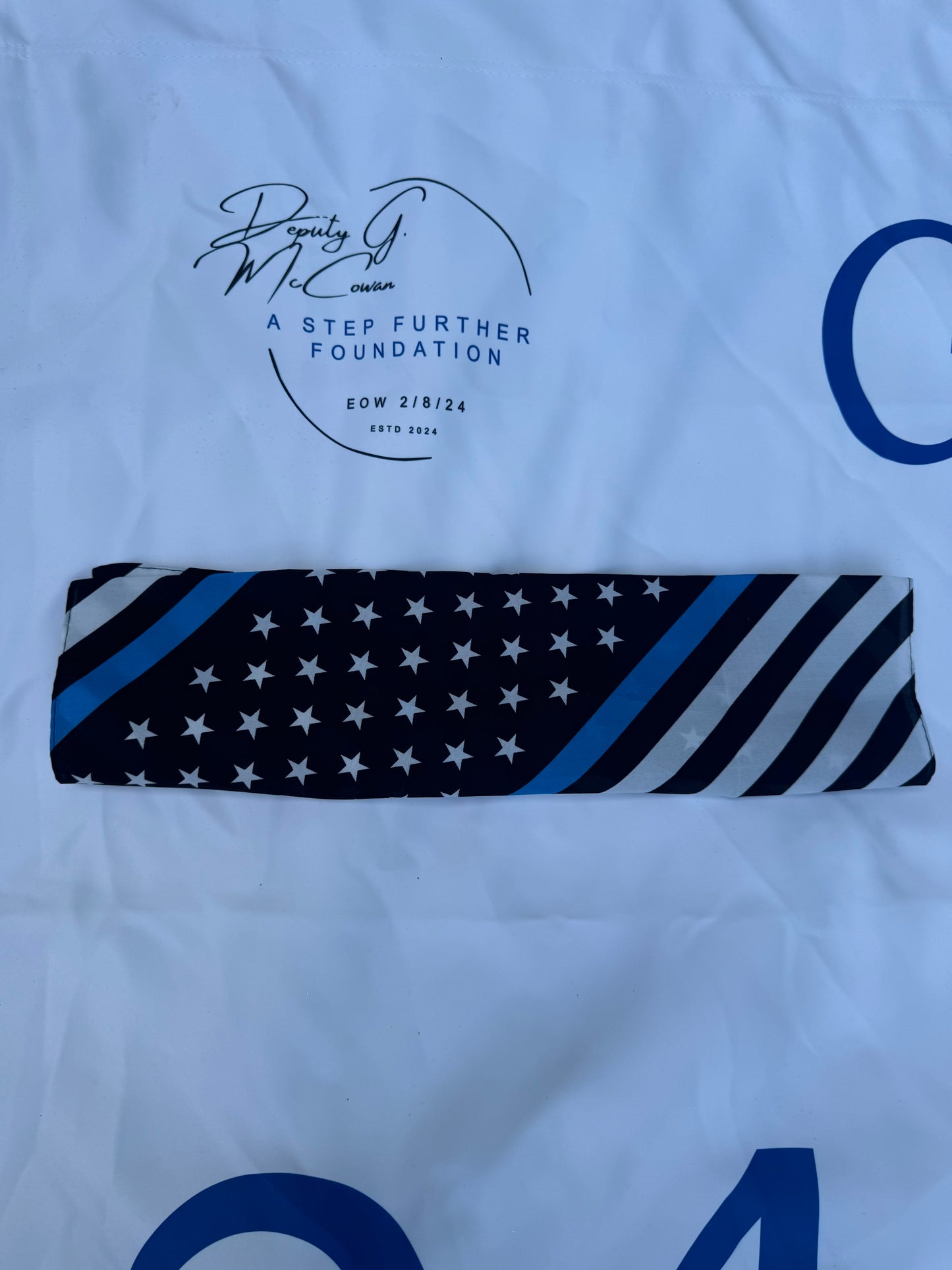 Thin Blue Line Bandana