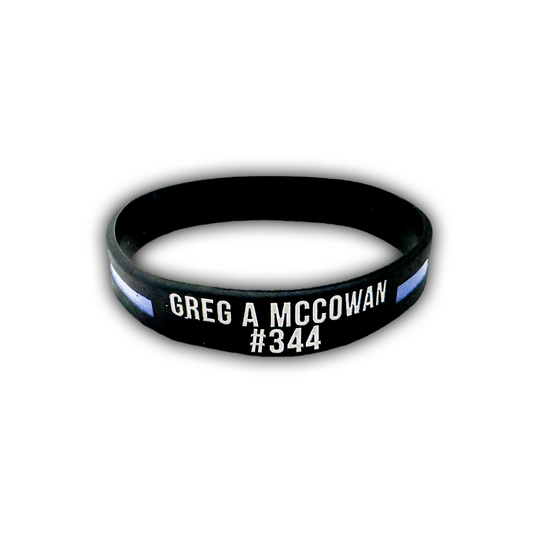 Greg McCowan Rubber Bracelet